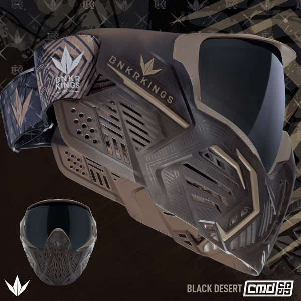 Bunkerkings CMD Goggle - Black Desert