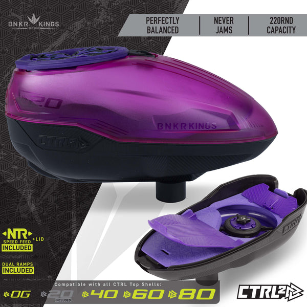 Bunkerkings CTRL2 Loader - Crystal Purple Black