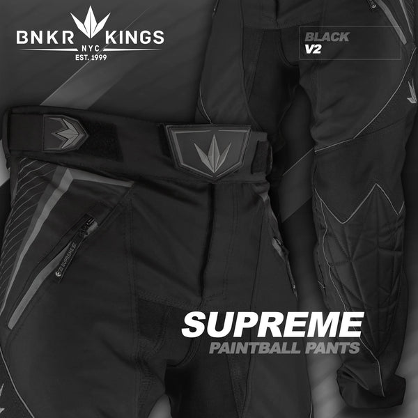 Bunkerkings V2 Supreme Pants - Black