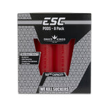 Bunkerkings ESC Pods - 8 Pack - Red