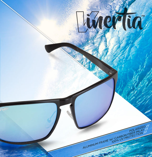 Virtue V-Inertia Polarized Sunglasses - Black Ice